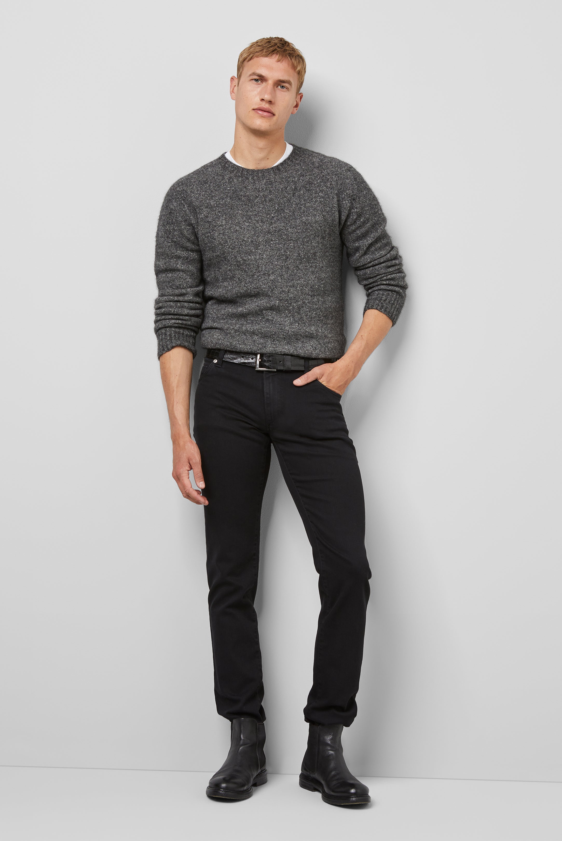 SLIM 9-6206 DARK & CLEAN DENIM